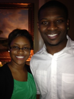 Sponsored by Pepsi...Me and Ladanian Tomlinson